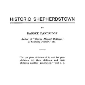 HISTORIC SHEPHERDSTOWN item