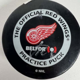 Red Wings Hockey Puck item