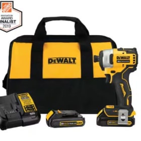 Dewalt Impact Driver Kit w/ 2 batteries (20v) item