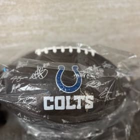 Colts Autographed Football item