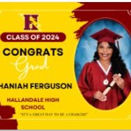 CARTEL DE JARDÍN DE GRADUACIÓN HMHS item