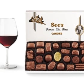Vega Vineyard and Stolpman Wine + See's Chocolate item