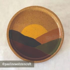 "Autumn Valley" 7" Plate item