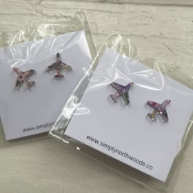 Airplane Earrings — Stud item