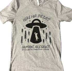 "Here for the Cats" (LARGE) item