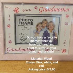 Wooden Picture Frame item