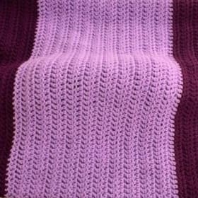 Warm and Comfy PURPLE Throw item