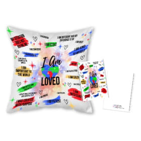 IAmLoved Affirmation Pillow & Notebook Set - Radiant Joy item