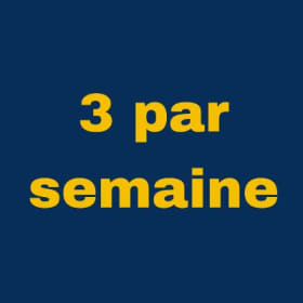 20 entraînements (3/semaine) item