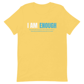 Rhosebuds - I AM ENOUGH T-shirt (Yellow) item