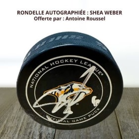 Rondelle autographiée : SHEA WEBER item