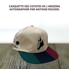 Casquette des Coyotes de l'Arizona autographiée item