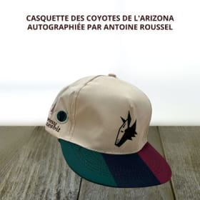 Casquette des Coyotes de l'Arizona autographiée item