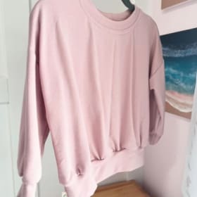 Toddler Oversized Sweater 3T (Black Bean) item