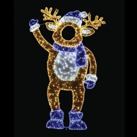 Lighted Father Deer Photo Op item