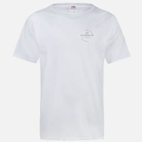 SMALL White Chadwick Foundation Front & Back Shirt item