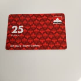 petro Canada gift card item