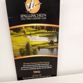 18 holes of golf for 4 people at Spallumcheen item