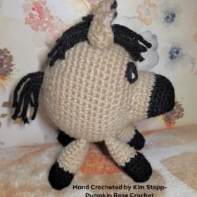 Crocheted Stuffed Horse Mini by Kim Step item