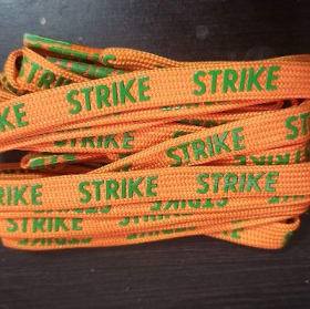 In person -  Orange "Strike" Shoelaces item