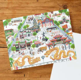 4x6 Postcard - CHINATOWN LA item