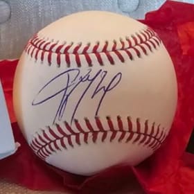 Autographed baseball - Ketel Marte item