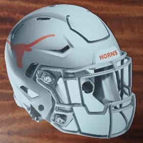 Texas Longhorn Helmet Wall Decor x 1 item