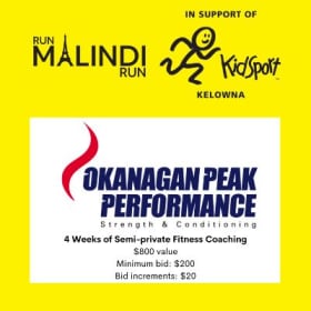 Okanagan Peak Performance Gift Card item