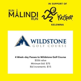4 week-day passes to Wildstone Golf Course item