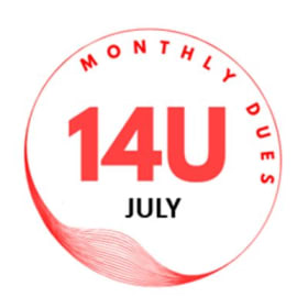 JULY Monthly Dues - 8th Grade item
