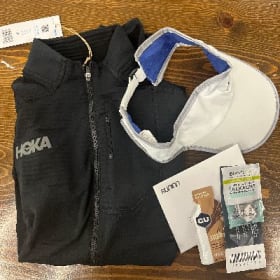 Runn Inn- $50 Gift Card, Kinesys visor, Runn inn pull over item