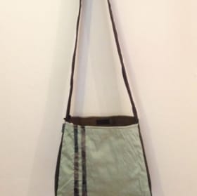 Handmade Silk Crossbody Slouchy Bag item