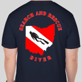 RESCUE DIVER  SHORT SLEEVE T-SHIRT item