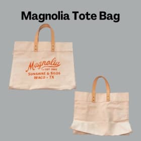 Magnolia Canvas Tote Bag item