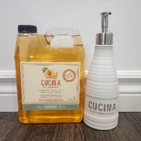 Savon à main Cucina Pêche mandarine et pompe item