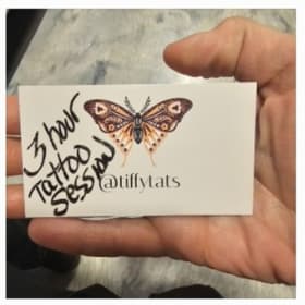 Photo of 3 hour tattoo session Tiffytats