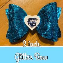 3 inch Glitter Bow item