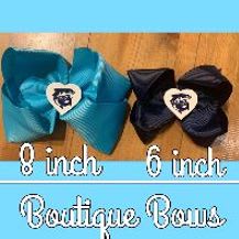 8 inch CYAN Boutique Bow item