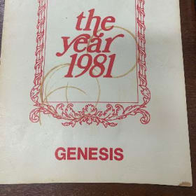 NCS Genesis 1981 Yearbook item