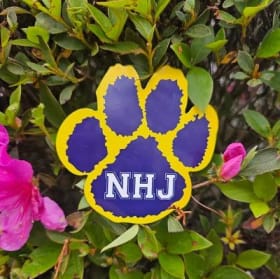 NHJ car magnet item