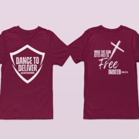 2024 Dance to Deliver Official Conference T-shirt item