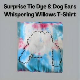 Limited Edition Tie Dye & Senior Ears T-Shirt - Size X-Large item