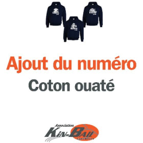 Ajout du numéro de joueur (Coton ouaté) item
