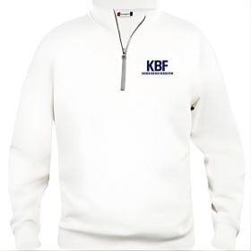 White with Blue Lettering - XL item