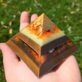 1 Medium-Sized Orgone Pyramid item