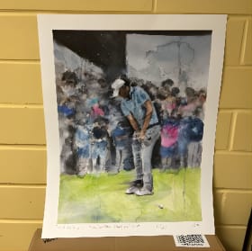 Golf Print by Artist Scott Kish item