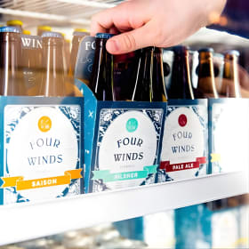 Beer and Merch Gift box from Four Winds Brewing Co. item