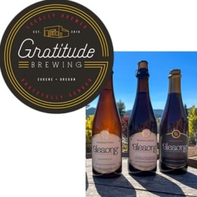 Gratitude Brewing Gift Basket & 3 Alesong Bottles!! item