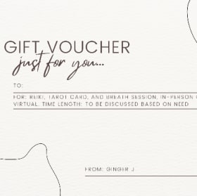 Reiki, Tarot Reading, and Breath Session Package item