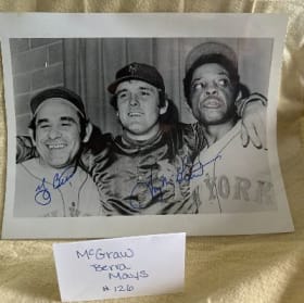 #126 - McGraw, Berra Mays item